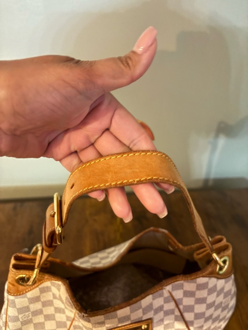 Louis Vuitton galleria pm Damier azur - Picture 3 of 9